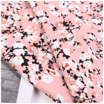 Rayon Tencel Twill Fabric Printed For Fashion Garments